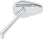ARLEN NESS Mirror - Mini/Stocker - Side View - Hexagon - Chrome - Left 13-157