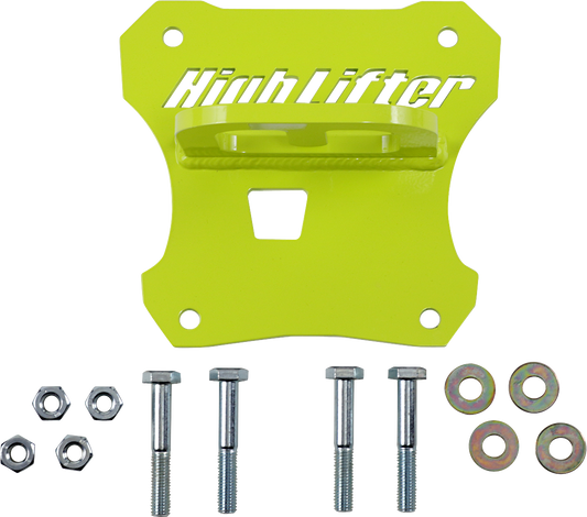 HIGH LIFTER Rear Tow Hook - Lime for Polaris (Part #79-13890)