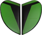 ICON Airform™ Side Plates - Conflux - Green 0133-1217