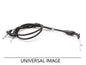 Motion Pro Black Vinyl Throttle Push-Pull Cable Set (Part #05-0437)
