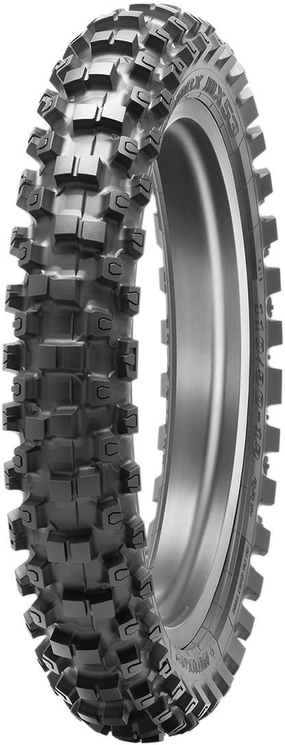Dunlop Geomax MX53 Rear Tire 90/100-16 for Intermediate-Hard Terrain - Part 45236423
