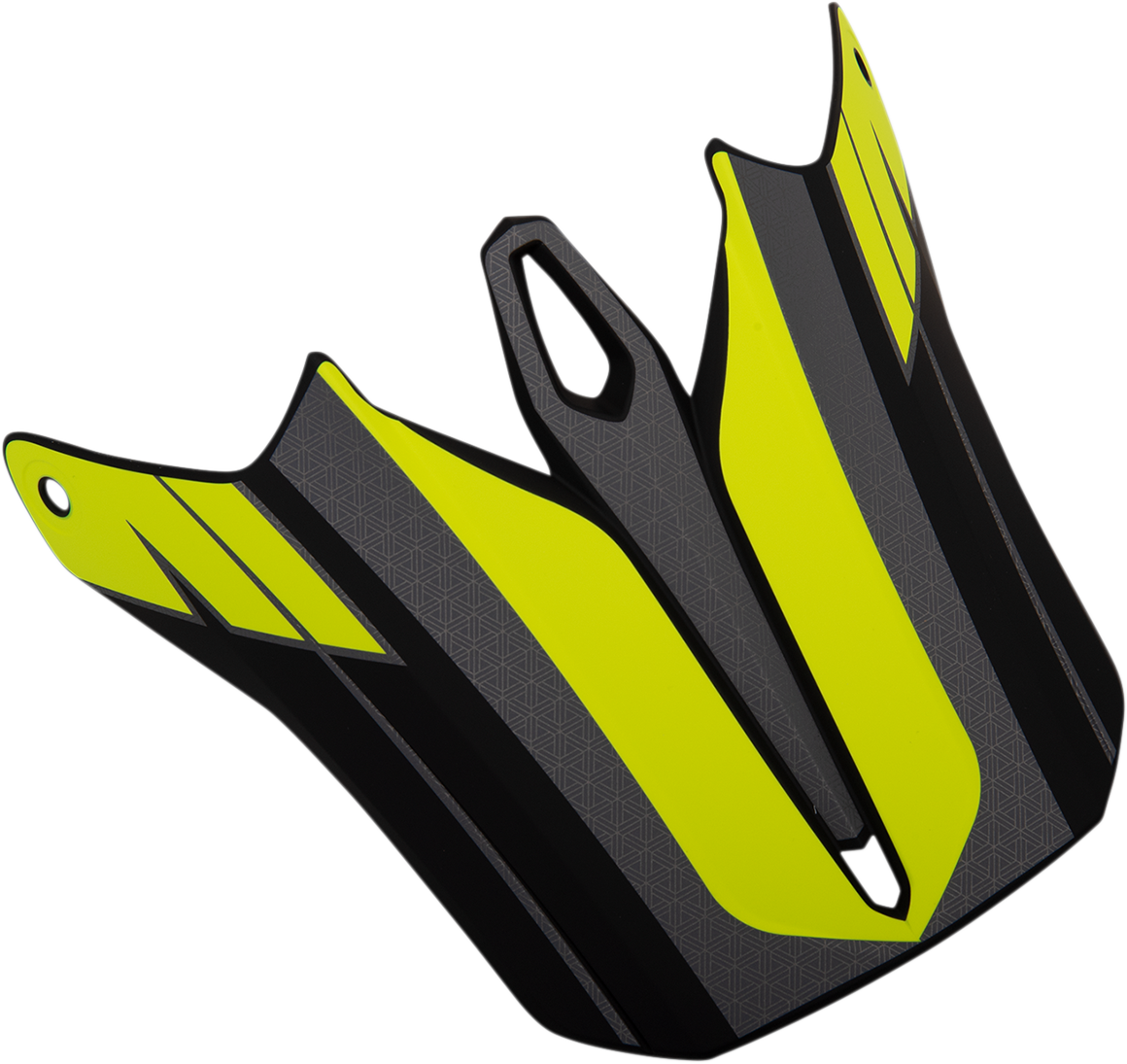 Z1R F.I. Visor Kit for Hysteria MIPS Helmet - Hi-Vis Yellow and Gray, Part 0132-1360