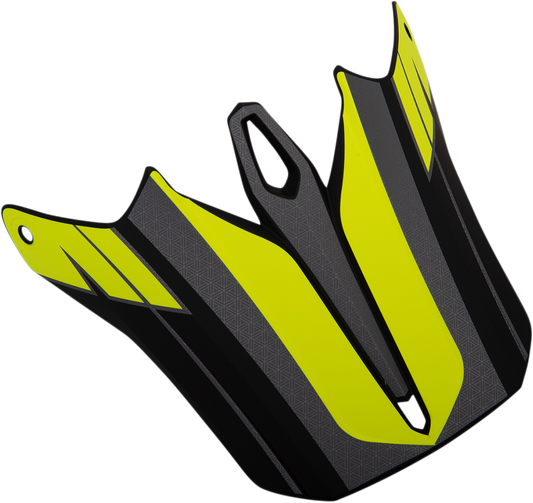 Z1R F.I. Visor Kit for Hysteria MIPS Helmet - Hi-Vis Yellow and Gray, Part 0132-1360