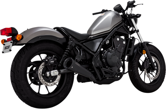 VANCE & HINES Upsweep Slip-On Muffler - Black - Rebel 300/500 48421
