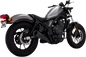 VANCE & HINES Upsweep Slip-On Muffler - Black - Rebel 300/500 48421
