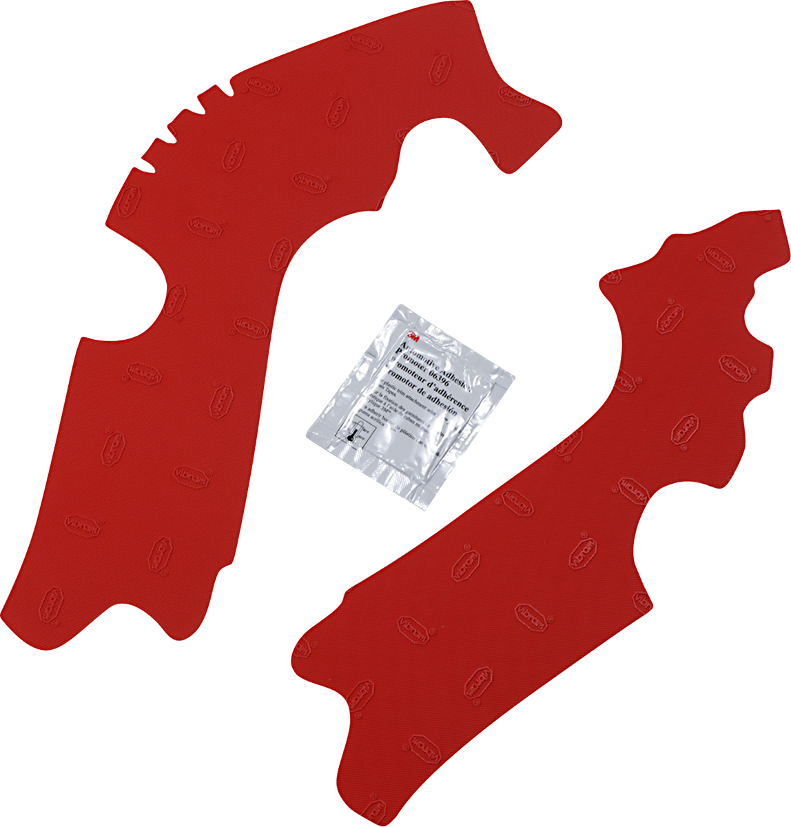 ATHENA Frame Pads - Red - Honda - CRF '13-'17 M7332R