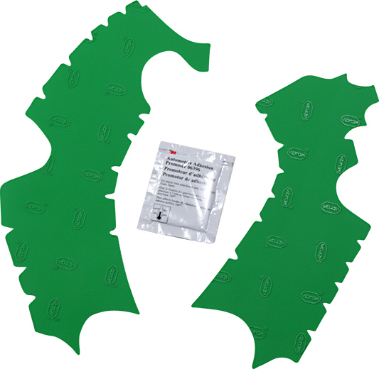 ATHENA Frame Pads - Green - Kawasaki - KX '13-'19 M7338V
