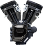 S&S CYCLE T143 Long Block Engine - Black Edition - Touring 310-0837A