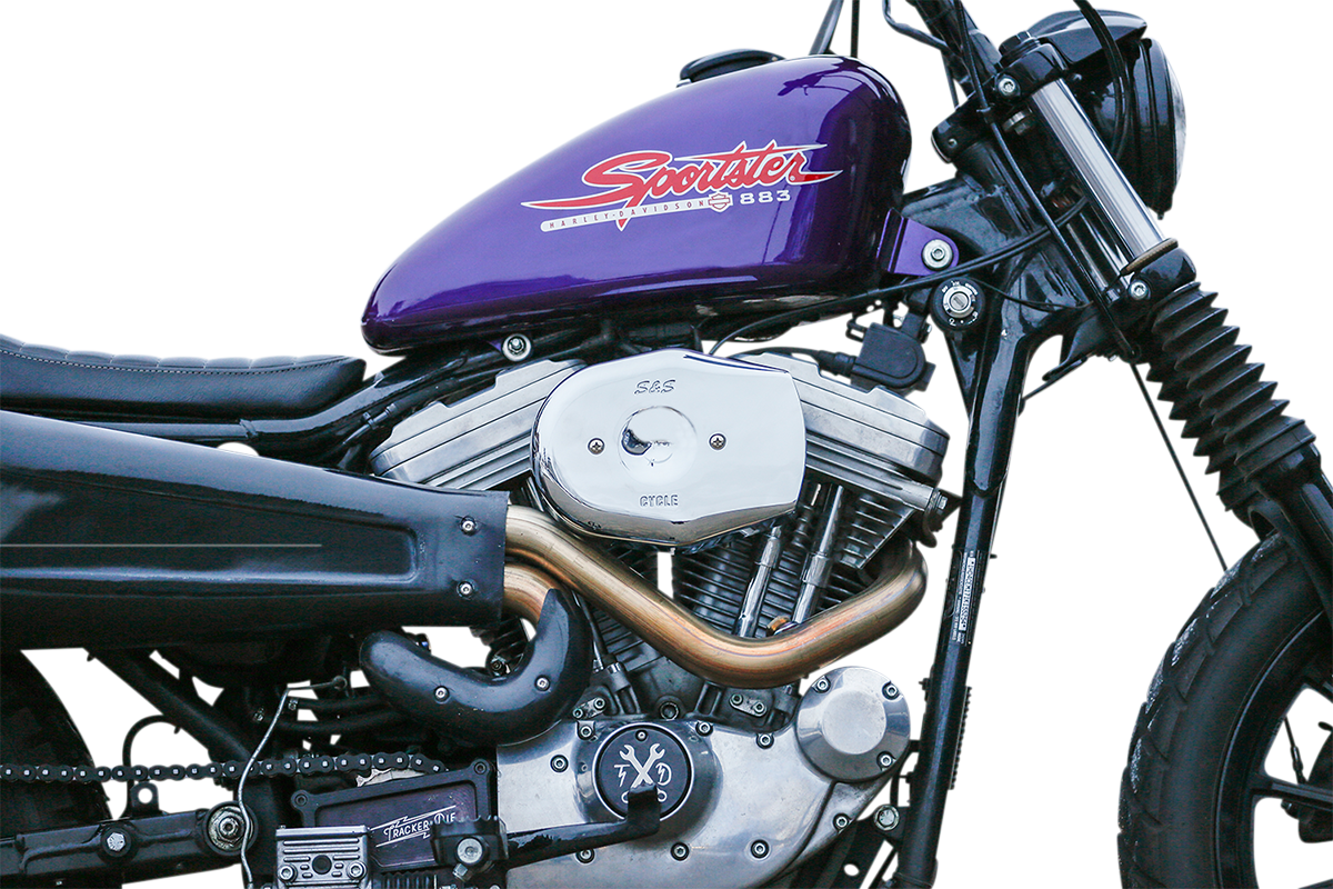S&S CYCLE Air Cleaner Cover - Tribute - Chrome 170-0592