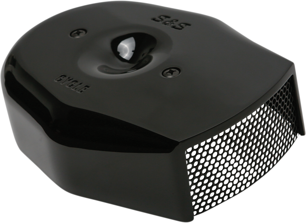 S&S CYCLE Air Cleaner Cover - Tribute - Black 170-0593