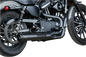 S&S CYCLE 2:1 Black Exhaust for '07-'13 XL 550-0951