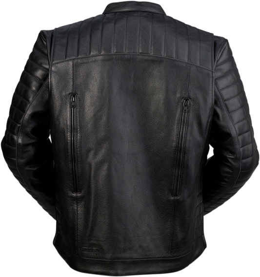 Z1R Artillery Leather Jacket - Black - Medium 2810-3774