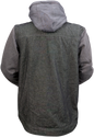 Z1R Denim Hoodie - Black/Gray - Small 2840-0104