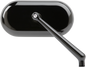 ARLEN NESS Mirror - Side View - Oval - Black - Right 13-172
