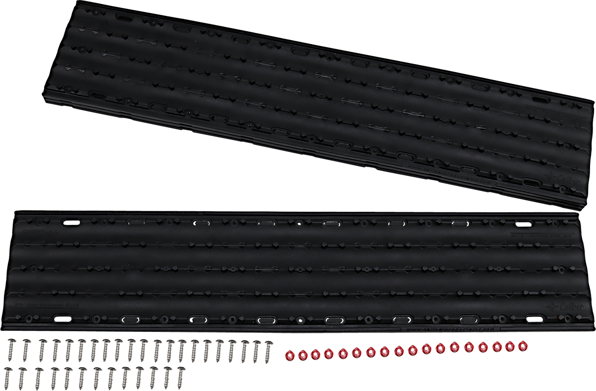 CALIBER LowPro GripGlides - Narrow 6-Inch, 4-Piece Extension Set (Part #13379)