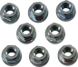 JAMES GASKET Exhaust Flange Nuts - 8-Pack JGI-65324-83-N2