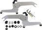 MEMPHIS SHADES Sportshield Trigger Lock Complete Mount Kit - Polished - FLSL MEK2052