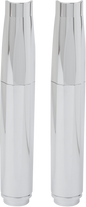 ARLEN NESS Pushrod Tube Cover Kit - Deep Cut® - Chrome - Twin Cam 03-630