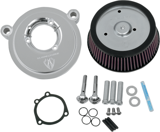 ARLEN NESS Big Sucker™ Air Filter Kit - Chrome - Stage I 18-507