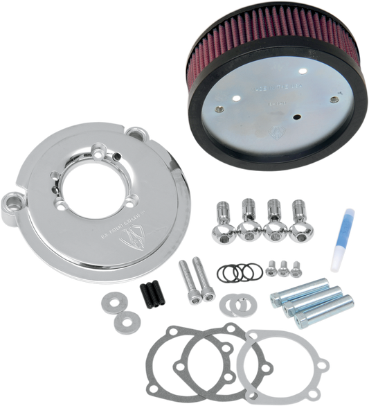ARLEN NESS Big Sucker™ Air Filter Kit - Chrome - Stage I 18-825