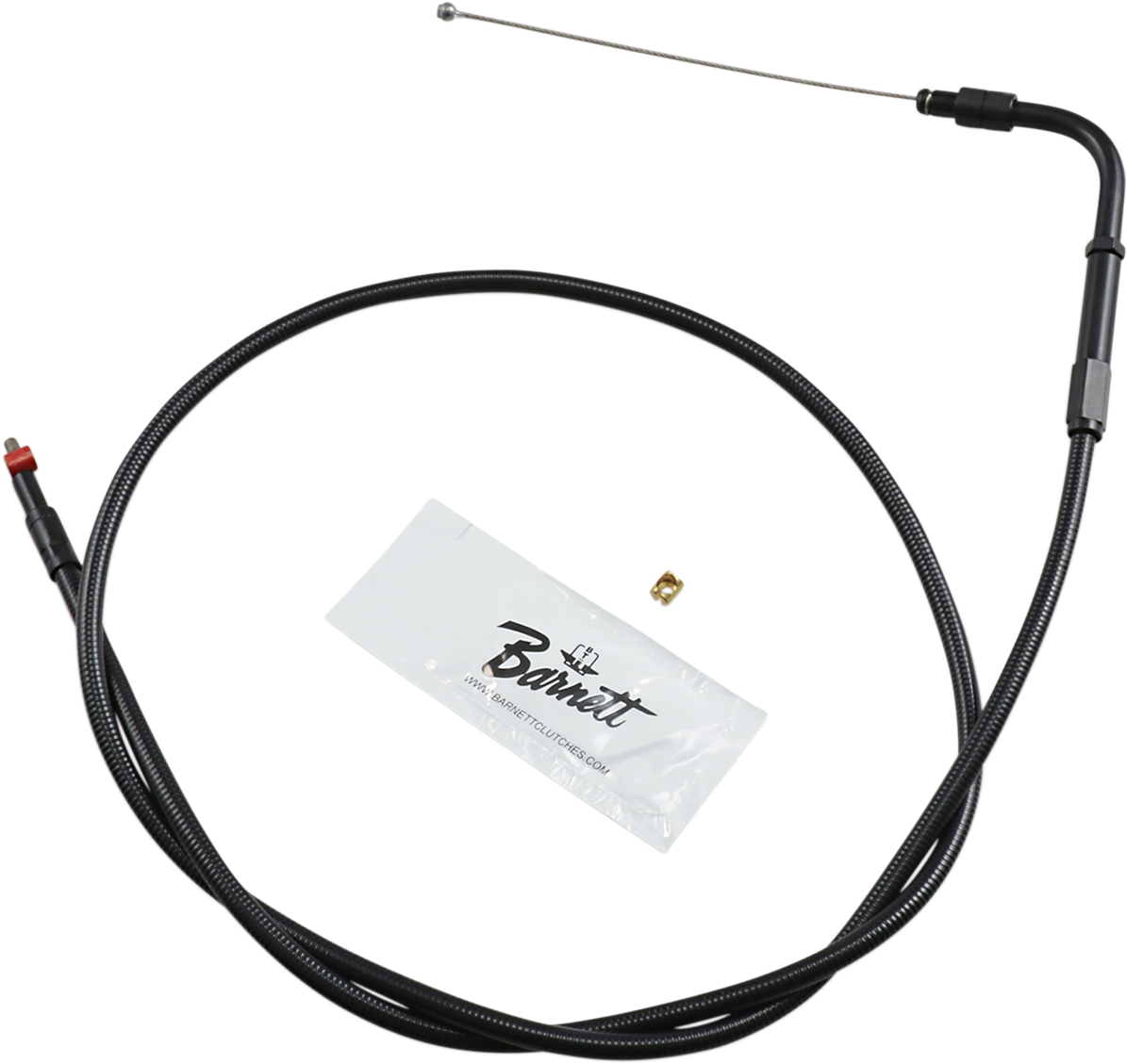 BARNETT Stealth Series Throttle Cable - +3" - Dyna/FXR/Softail 131303001503