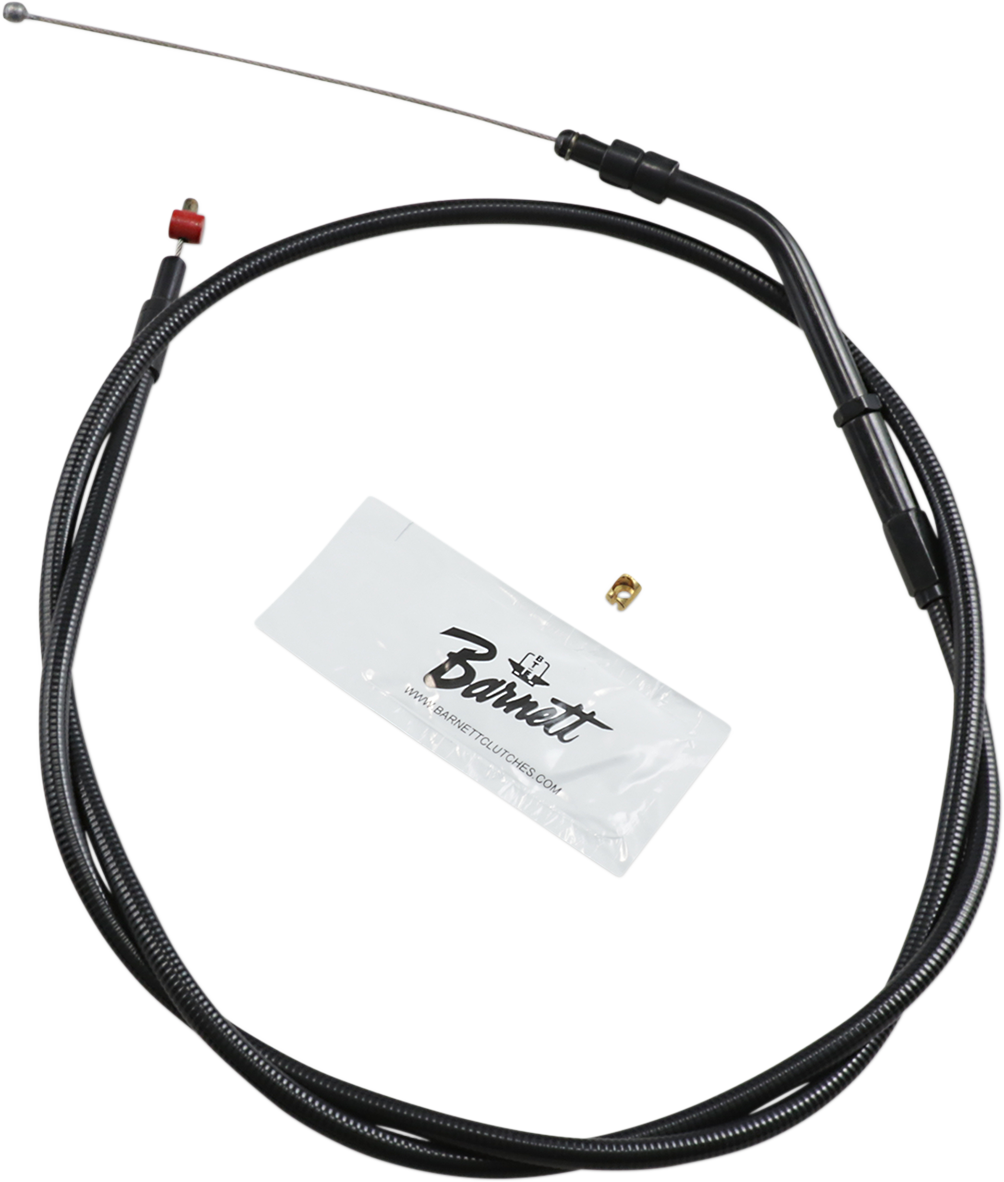 BARNETT Stealth Series Throttle Cable - +6" - '96-'06 Sportster 131303002106