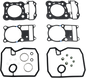ATHENA Top End Gasket Kit - Honda P400210600236