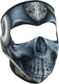ZAN HEADGEAR Full-Face Mask Snake Skull WNFM415 - Wind-Resistant Neoprene Face Cover with Adjustable Fit