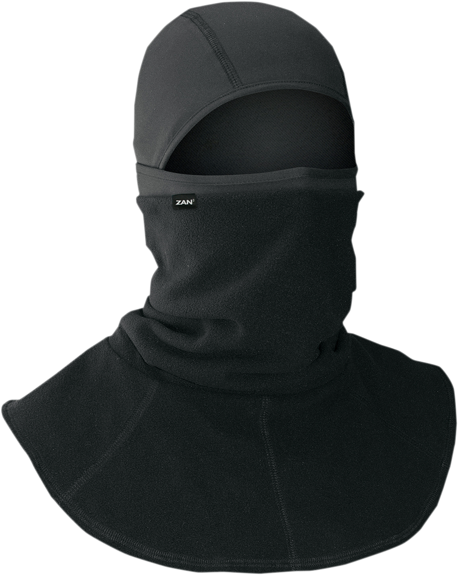 ZAN HEADGEAR WB114C Balaclava with Neck Gaiter - Black for Cold Weather Protection
