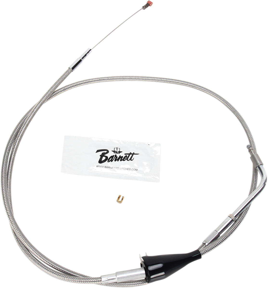 BARNETT Stainless Steel Idle Cable - +6" - '02-'07 Touring 102304103506