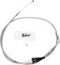 BARNETT Stainless Steel Idle Cable - +6" - '02-'07 Touring 102304103506