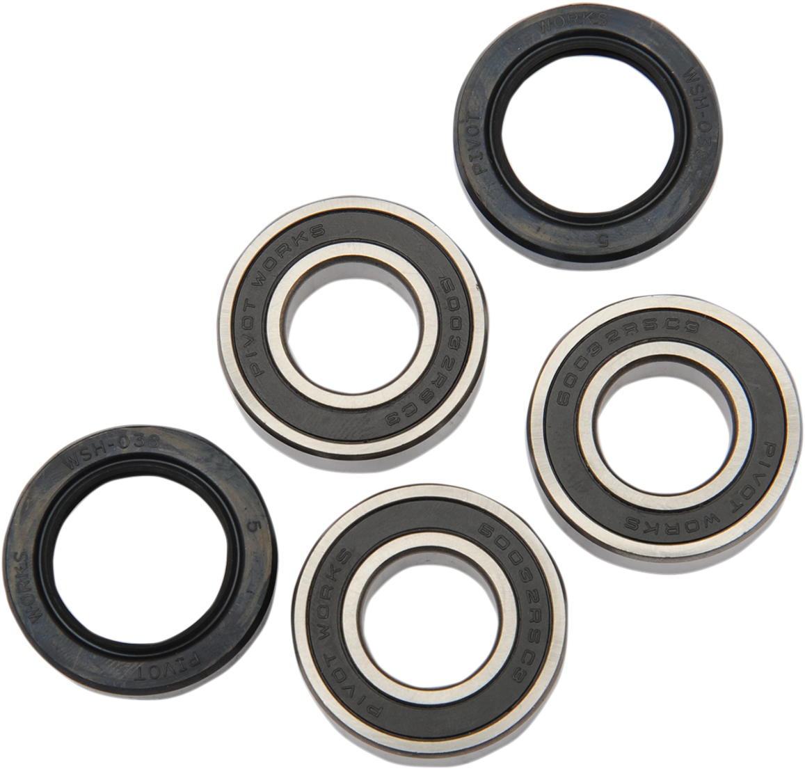PIVOT WORKS Wheel Bearing Kit - Rear - CRF150 PWRWK-H34-001