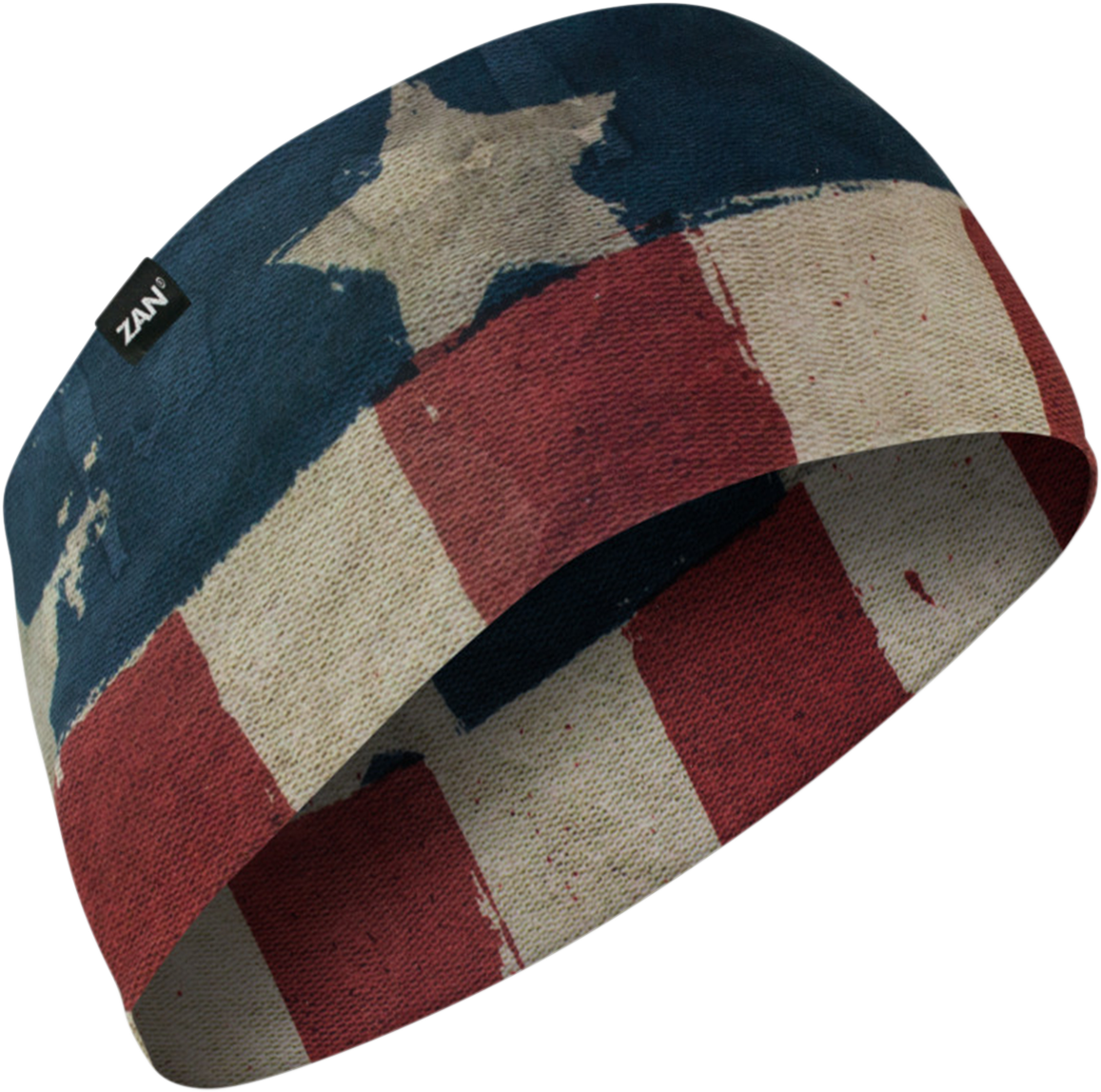 ZAN HEADGEAR SportFlex® Patriot Headband HBL408 – Soft, Stretchable UV Protection for Active Wear