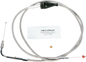 BARNETT Stainless Steel Idle Cable - Cruise - +8" - '96-'01 Touring 10230410048