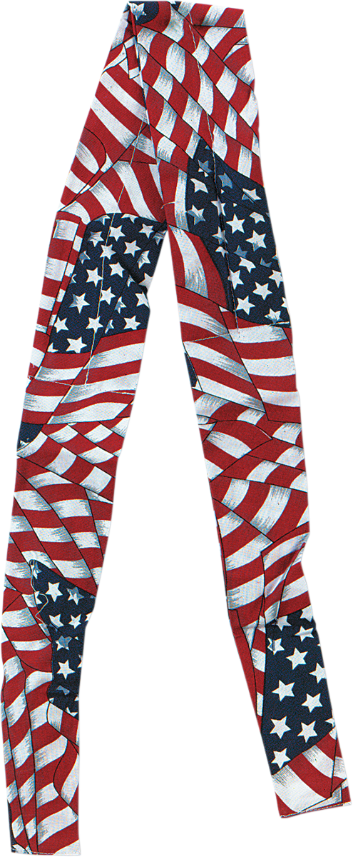 ZAN HEADGEAR Cooldanna® Wavy American Flag Head and Neck Tie - Part Number DC265