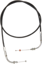 BARNETT Black Vinyl Idle Cable for Victory - '03-'07 101-85-40003