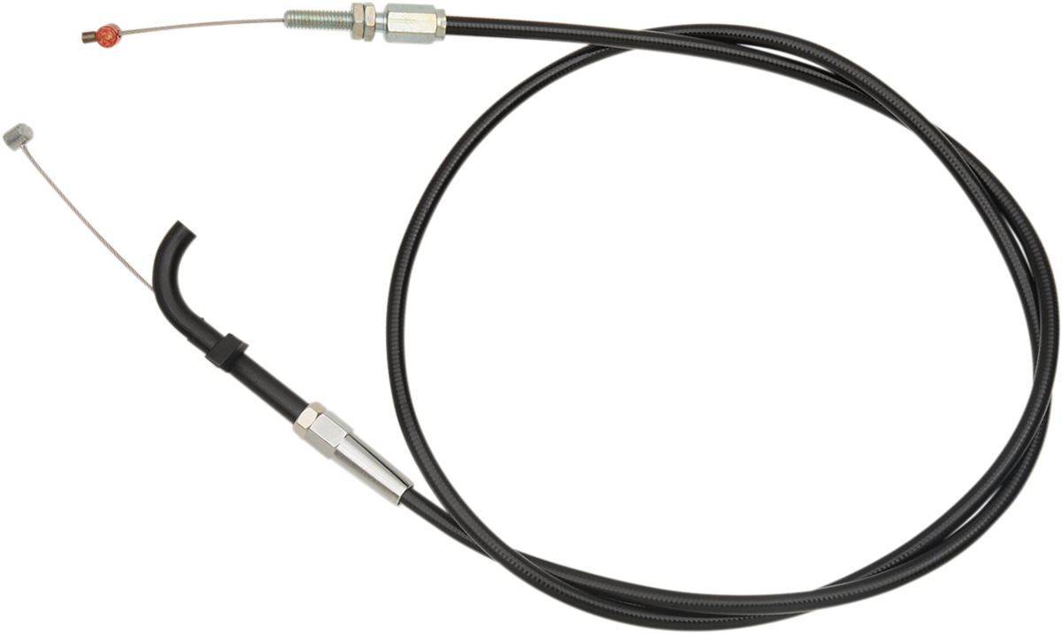 BARNETT Black Vinyl Idle Cable for Victory - +6" - '13 Judge 101-85-40014-06