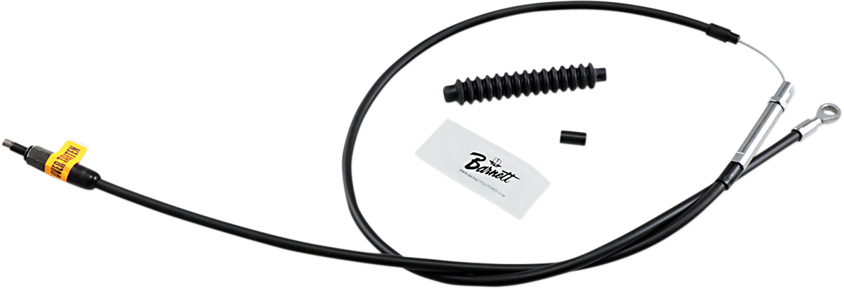 BARNETT High-Efficiency Black Vinyl Clutch Cable - +6" Size 101301002106