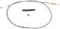 BARNETT High-Efficiency Stainless Steel Clutch Cable for Harley-Davidson - Standard - '93-'03 Dyna 1023010006HE