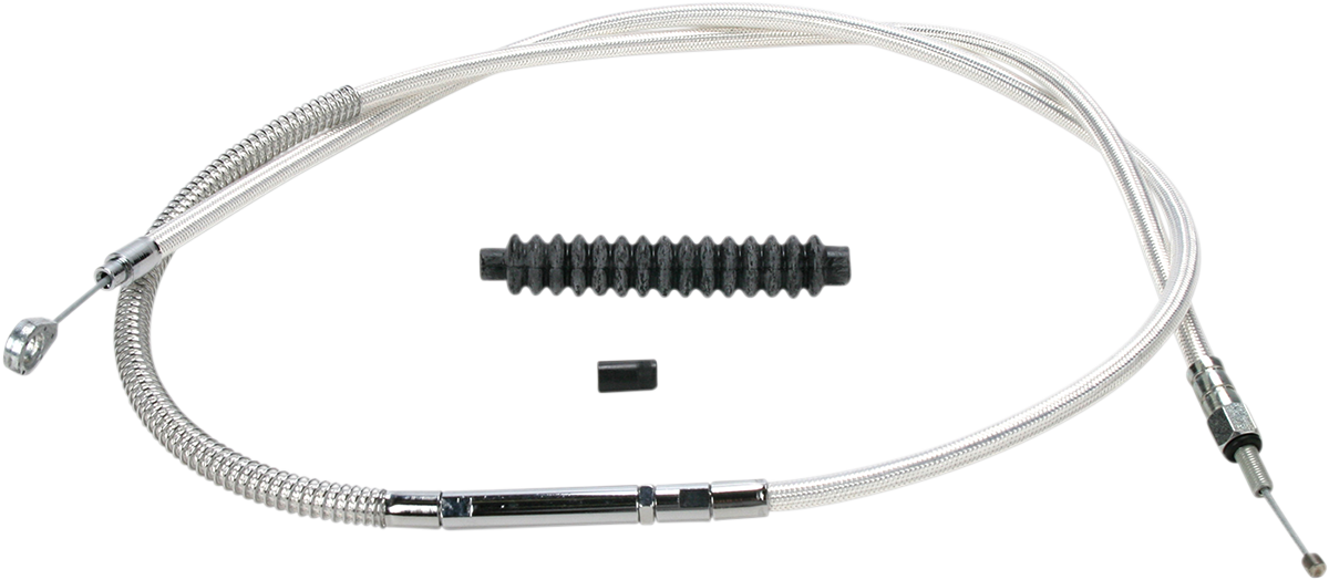 BARNETT High-Efficiency Platinum Series Clutch Cable - +3" - Softail/Dyna 1063010007HE3