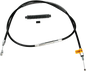 BARNETT High-Efficiency Black Vinyl Clutch Cable - +6" Size 101301000906