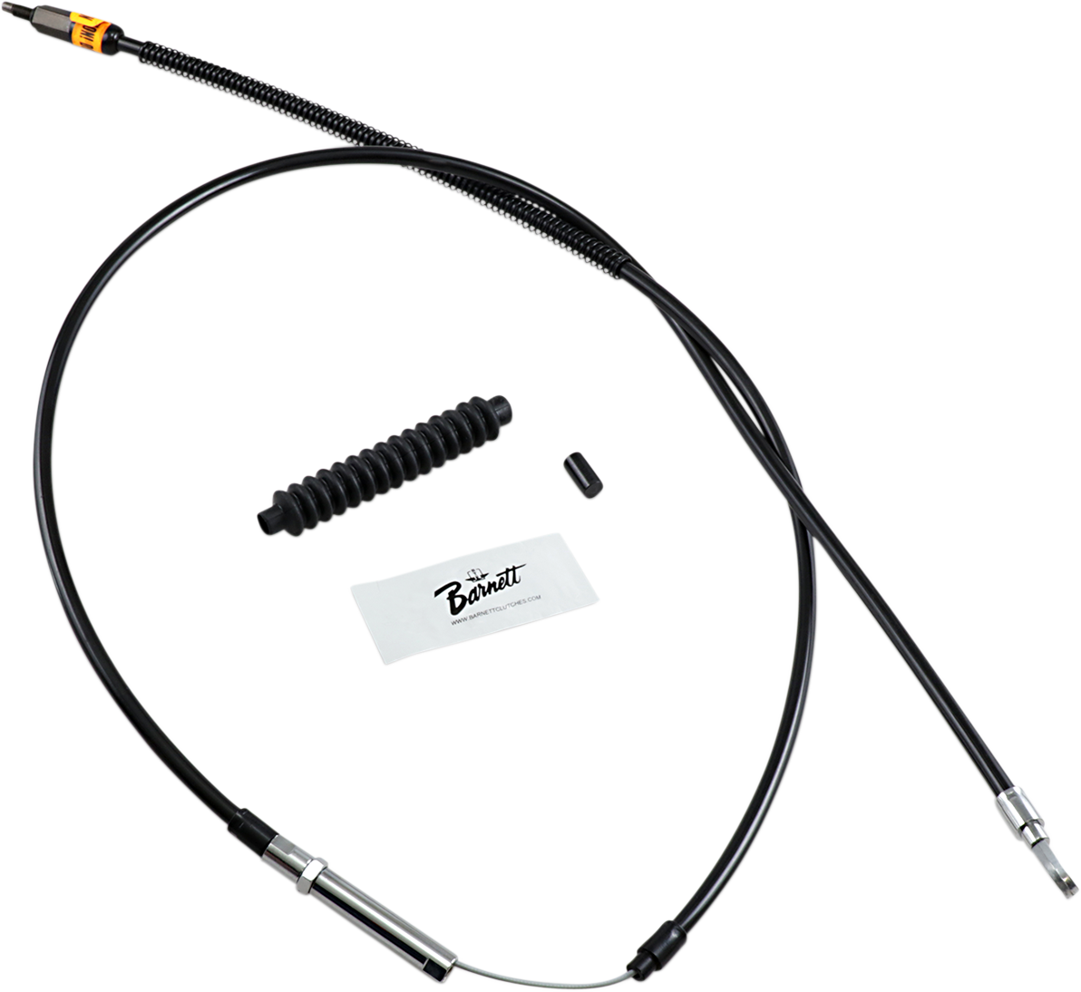 BARNETT High-Efficiency Black Vinyl Clutch Cable - +6" Size 101301003206