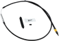 BARNETT High-Efficiency Black Vinyl Clutch Cable - +6" Size 101301004106