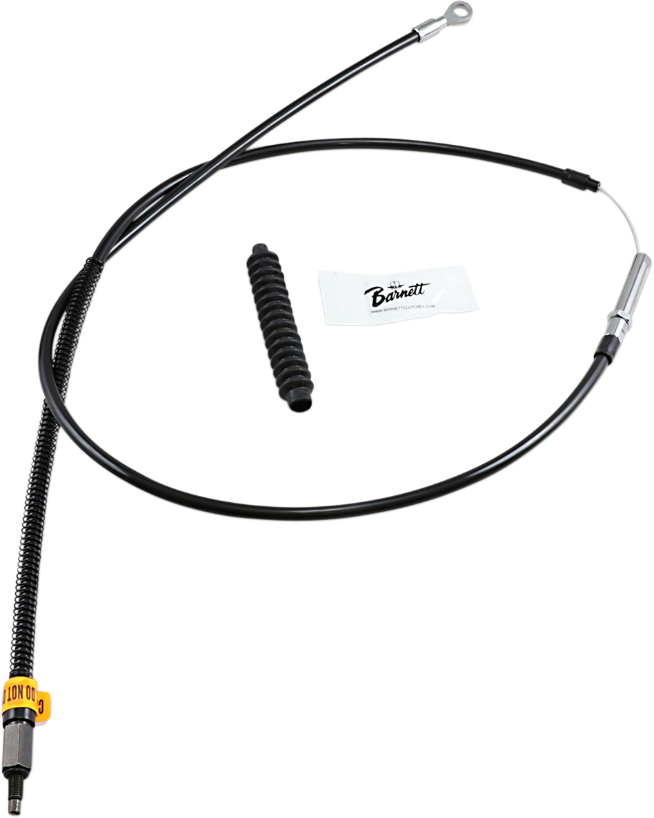 BARNETT High-Efficiency Black Vinyl Clutch Cable - +6" Size 101301004706