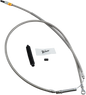 BARNETT High-Efficiency Stainless Steel Clutch Cable for Harley-Davidson - +6" - '07 Touring 102301003506