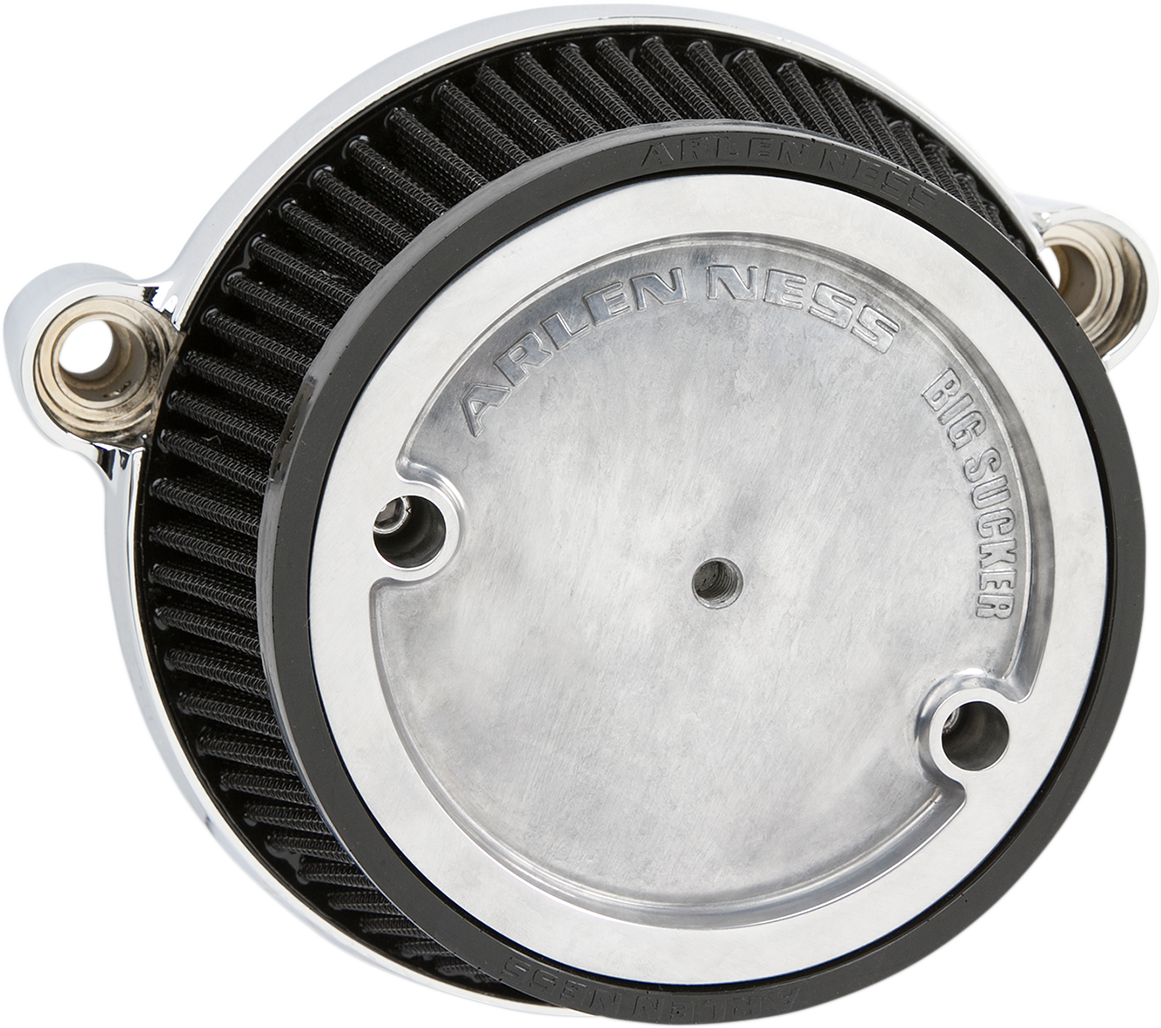 Arlen Ness Big Sucker™ Stage 1 Air Cleaner Kit Chrome Part 18-317