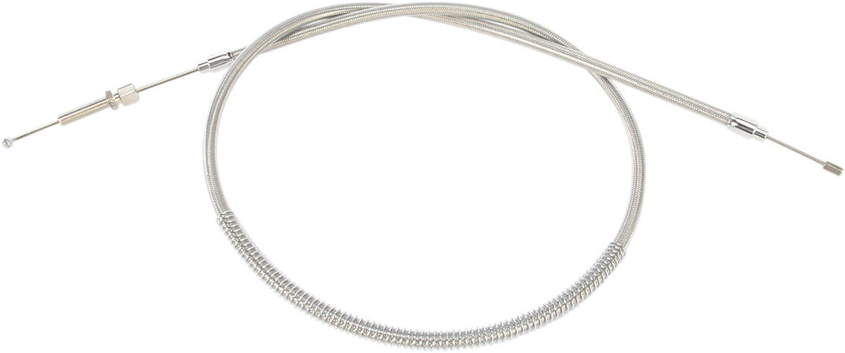 BARNETT High-Efficiency Stainless Steel Clutch Cable for Harley-Davidson - Standard - '68-'85 1023010014