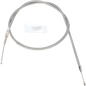 BARNETT High-Efficiency Stainless Steel Clutch Cable for Harley-Davidson - +6" - '68-'85 102301001406