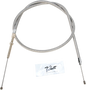 BARNETT High-Efficiency Stainless Steel Clutch Cable for Harley-Davidson - Standard - '71-'85 Sportster 1023010015