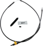 BARNETT High-Efficiency Stealth Clutch Cable - +6" - '96-'07 Dyna/Softail 1313010007HE6